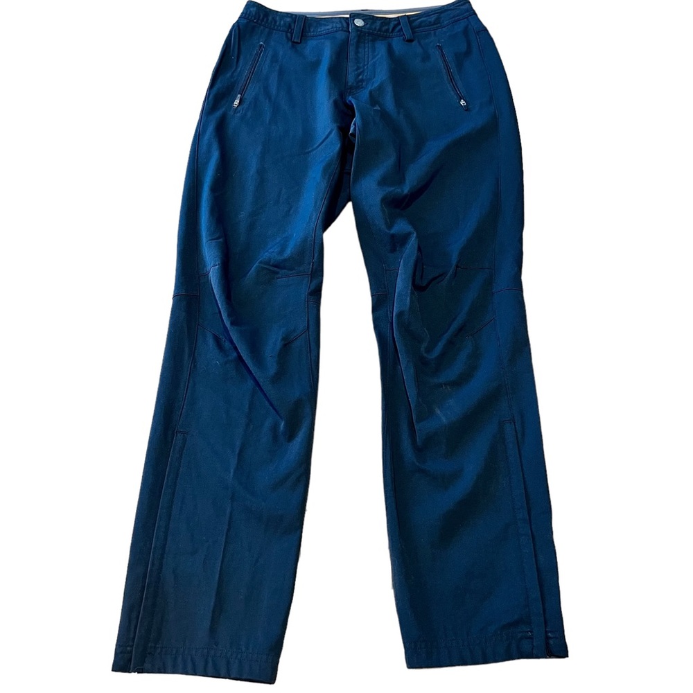 REI Women’s Black Performance Hiking Straight Leg Calf Zip Away Pants - 6